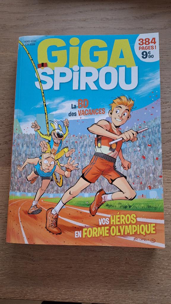 Dikke stripbundel GIGA SPIROU zomer 2024 vol striphelden, Meerdere stripboeken, Ophalen of Verzenden, Nieuw