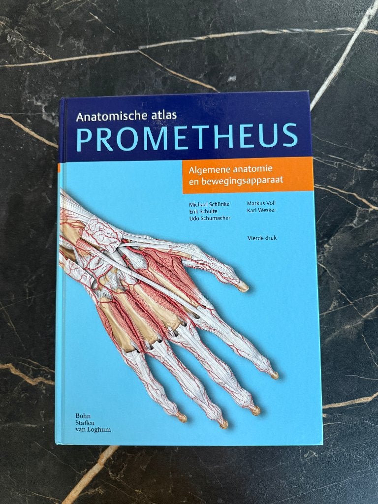 Prometheus - Algemene anatomie en bewegingsapparaat, Boeken, Ophalen of Verzenden, Zo goed als nieuw, Hoger Onderwijs, Udo Schumacher; Michael Schünke; Erik Schulte