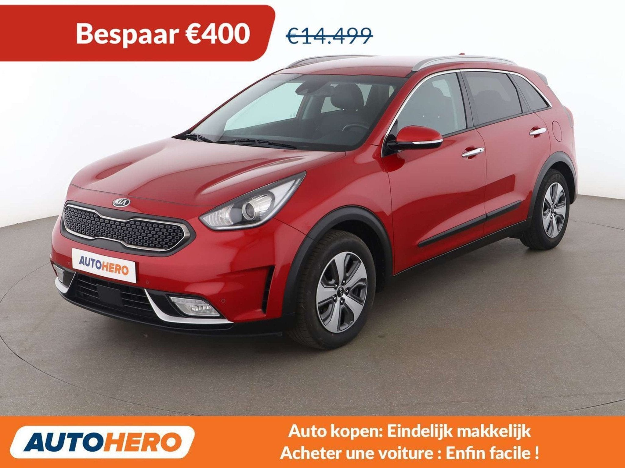 Kia Niro 1.6 GDI Plug-in Hybrid Motion (bj 2019, automaat), Auto's, Kia, Gebruikt, 1580 cc, 110 g/km, https://public.car-pass.be/vhr/3d964463-2d4b-4f8e-bd0b-9f1dd059d810