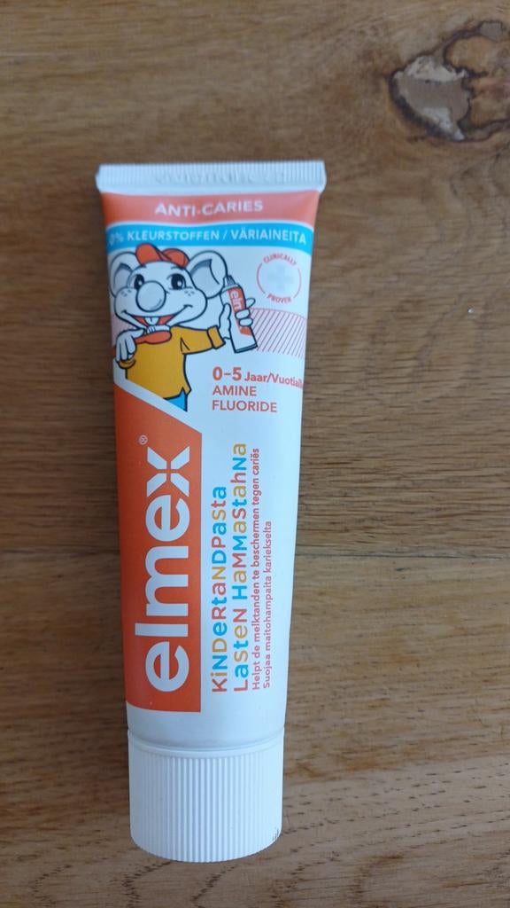Elmex kindertandpasta 0-5 jaar, Ophalen