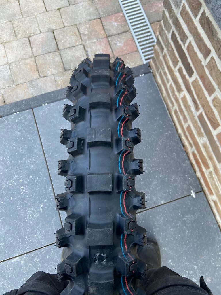Dunlop geomax mx33 110/90/19, Ophalen, Zo goed als nieuw