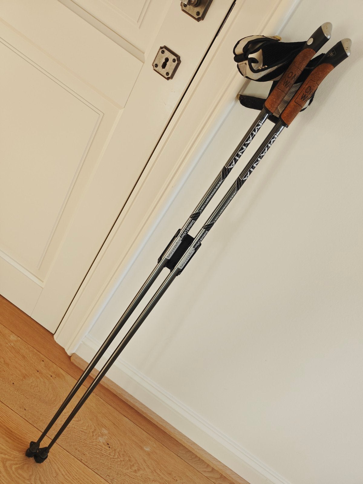 Nordic walking One Way Mania Carbon (115cm), Ophalen, Gebruikt, Wandelstok