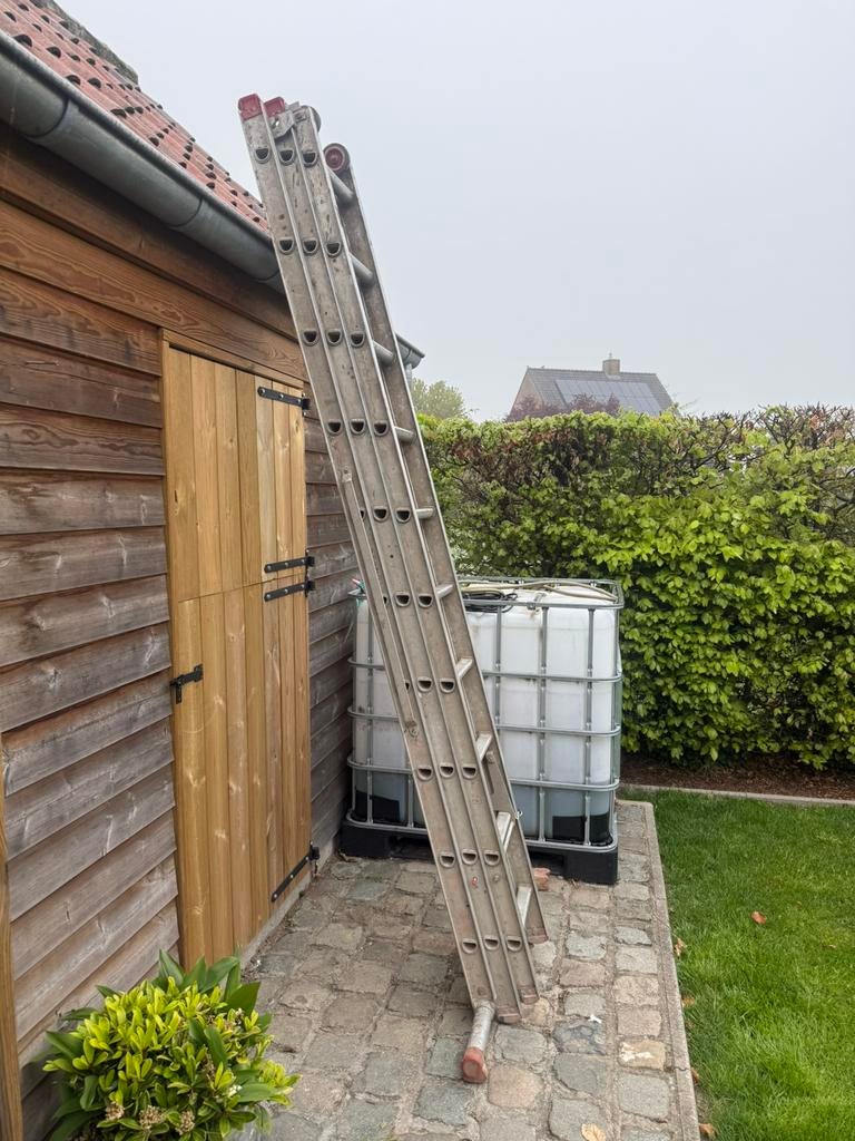 3 delige aluminium ladder altrex, Ophalen, Zo goed als nieuw, Ladder