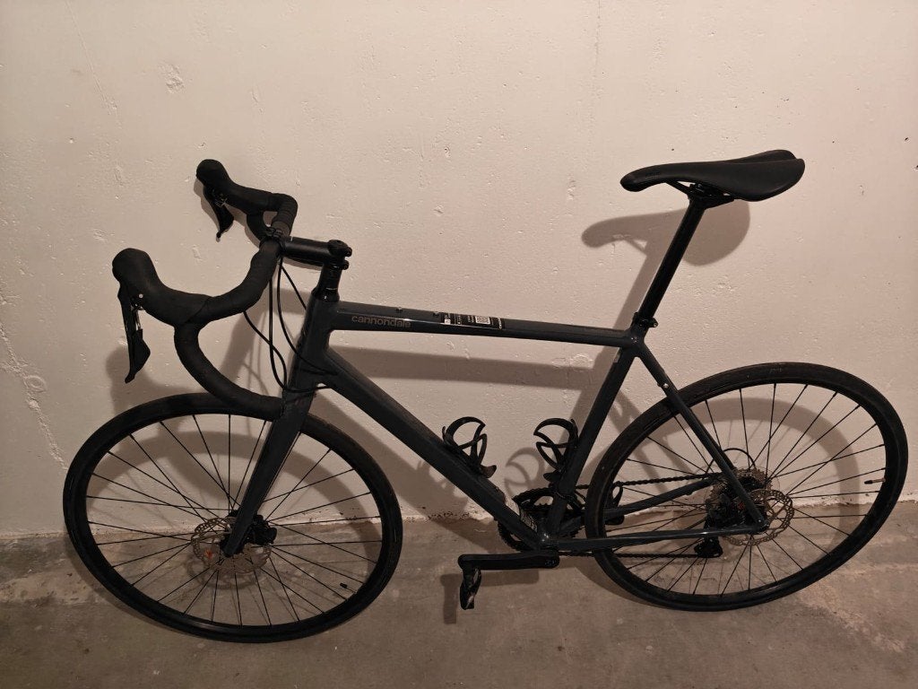Cannondale Carbon Racefiets zwart, Fietsen en Brommers, Carbon, Heren, Zo goed als nieuw, Ophalen