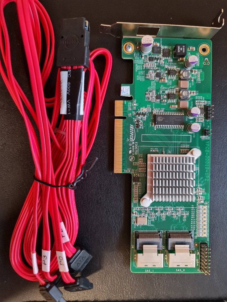 RAID card, Enlèvement