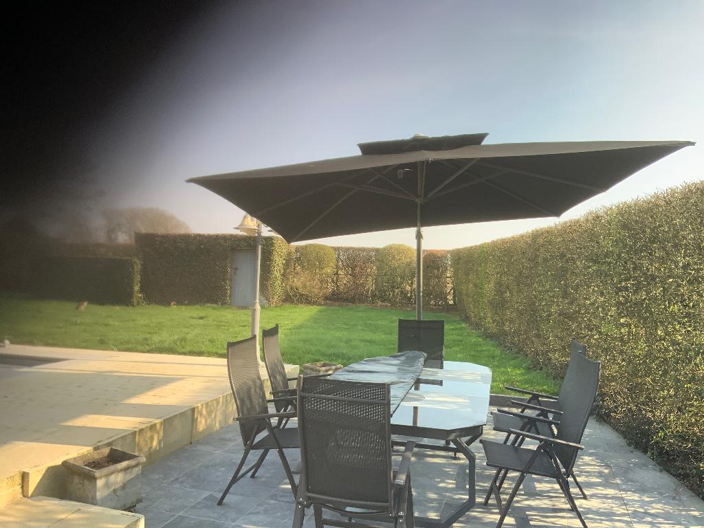 Paraplu Solero, Tuin en Terras, Parasols, Ophalen, Zo goed als nieuw, Verstelbaar, Stokparasol