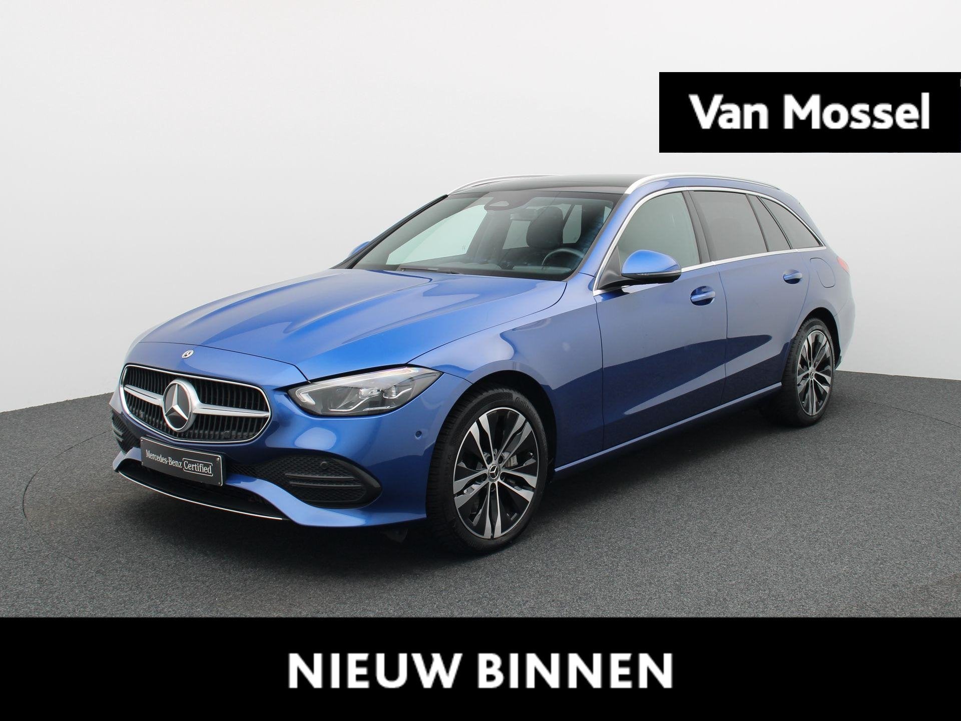 Mercedes-Benz C-Klasse 300e Break Luxury Line + PANORAMISCH, Autos, Achat, 1800 kg, Noir, Automatique