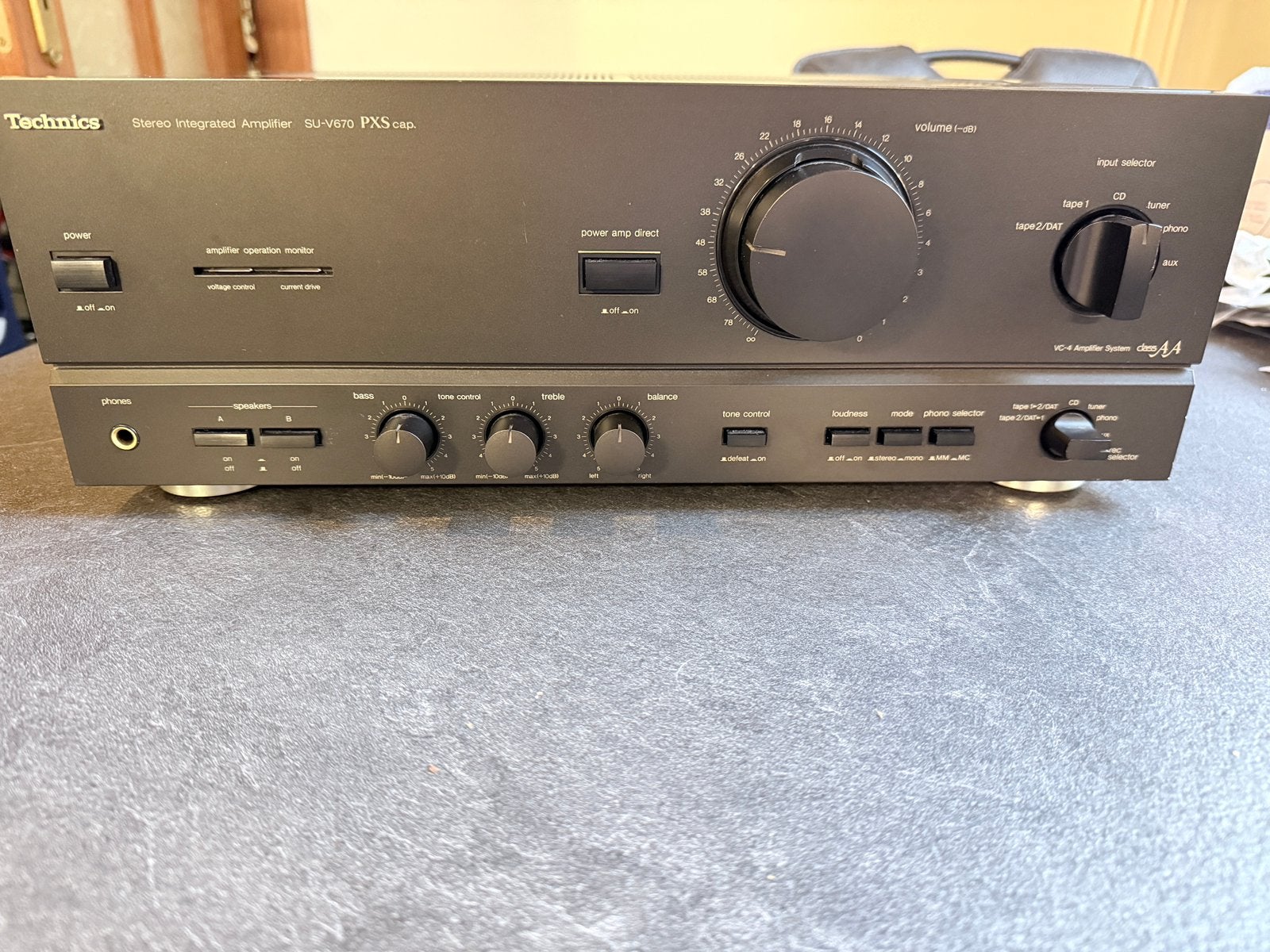Technics SU-V670 amplifier stéréo à vendre, Audio, Tv en Foto, Versterkers en Ontvangers, Gebruikt, 120 watt of meer, Stereo, Ophalen