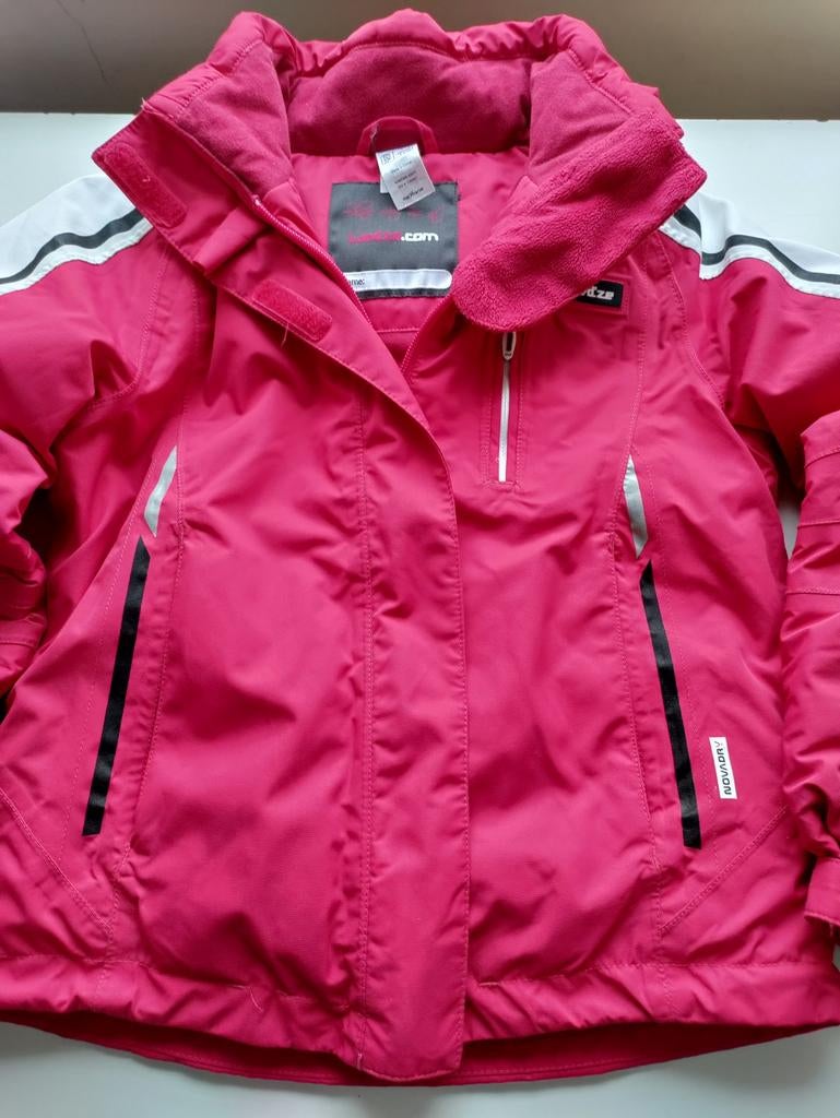 Warme meisjes jas/ winterjas/ ski jas 122/133, Ophalen, Jas