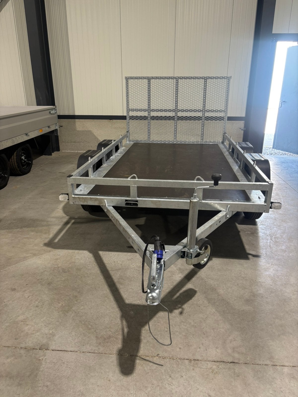 Motor/quad aanhangwagen met laadklep 258x150, Autos : Divers, Remorques, Neuf, Enlèvement