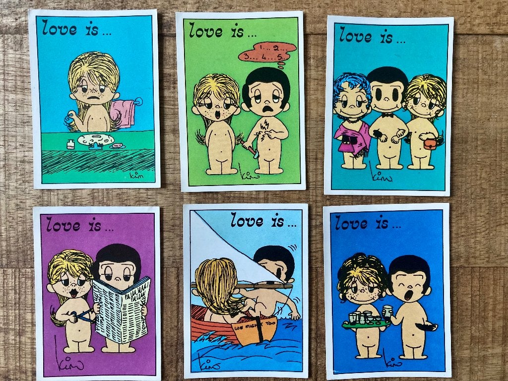 Panini stickers Love is…, Ophalen of Verzenden, Nieuw, Meerdere stickers