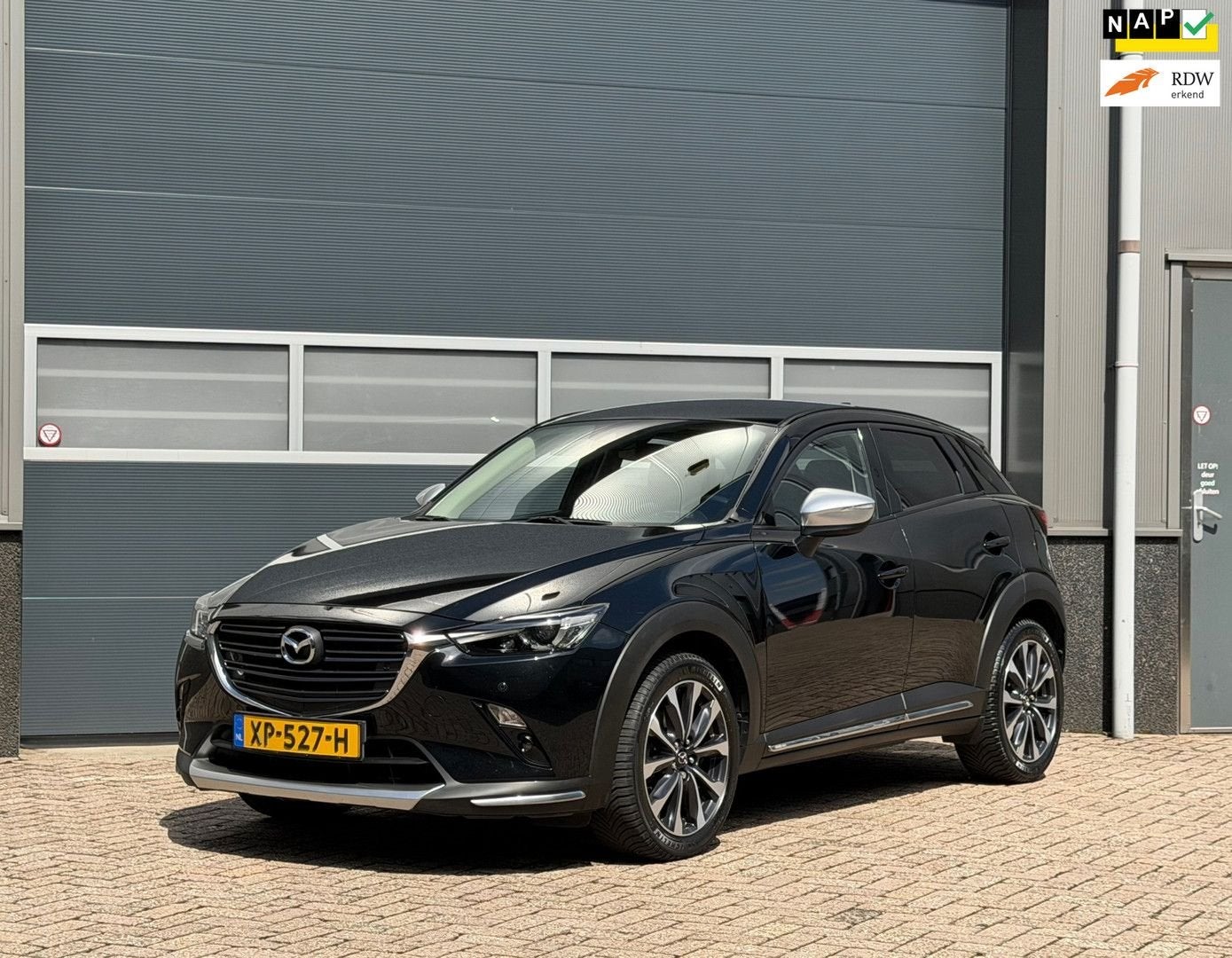 Mazda CX-3 2.0 SkyActiv-G 120 SkyLease GT bj.2019 Camera|Led, Auto's, Mazda, Automaat, 140 g/km, Grijs, SUV of Terreinwagen
