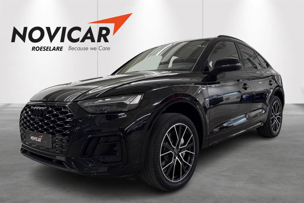 Audi Q5 SPORTBACK Bus.Ed.S line 50 TFSI e quattro S tronic, Auto's, Stof, Gebruikt, Zwart, 4 cilinders