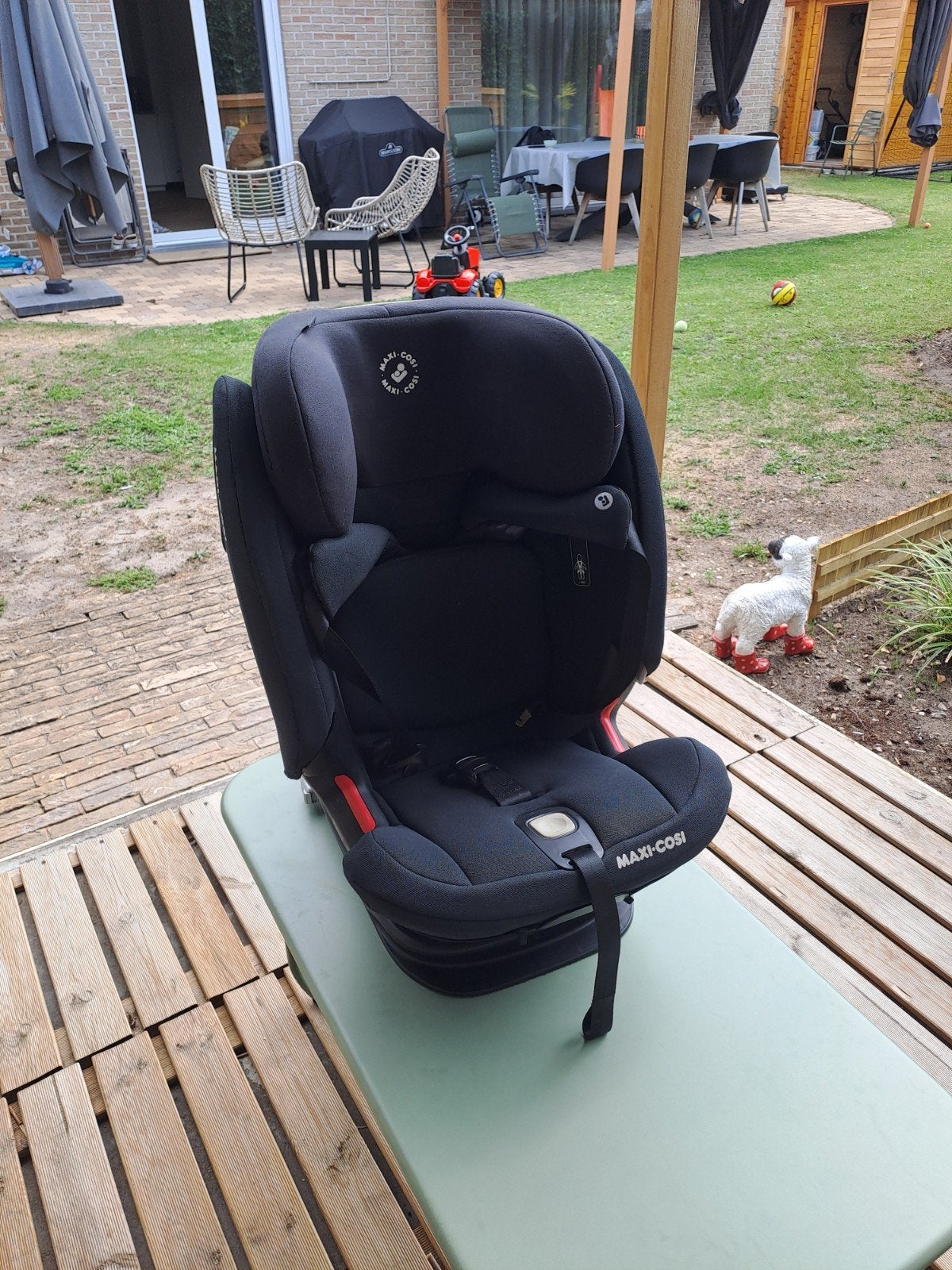 iso fix autostoel Maxi cosi 1_2_3, Ophalen