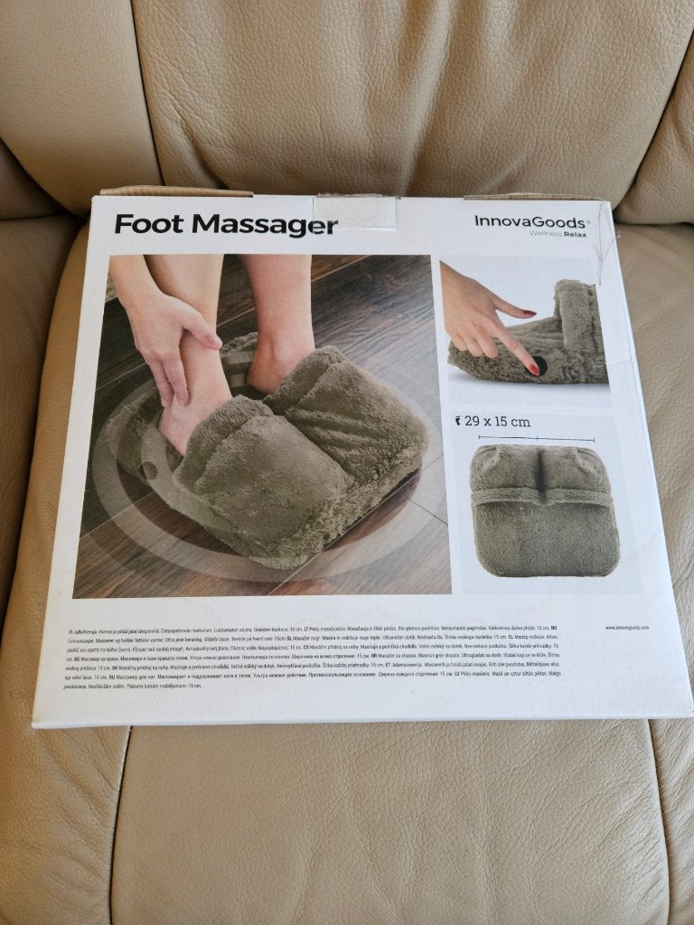 InnovaGoods Foot Massager – voetmassage apparaat, Sport en Fitness, Massageproducten, Ophalen, Zo goed als nieuw, Apparaat