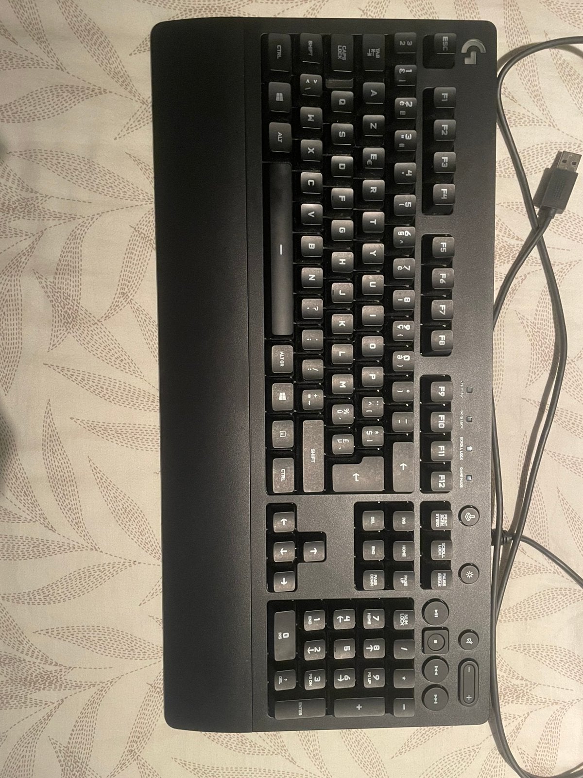 Clavier de jeu Logitech G213, Informatique & Logiciels, Claviers, Enlèvement ou Envoi, Azerty, Comme neuf