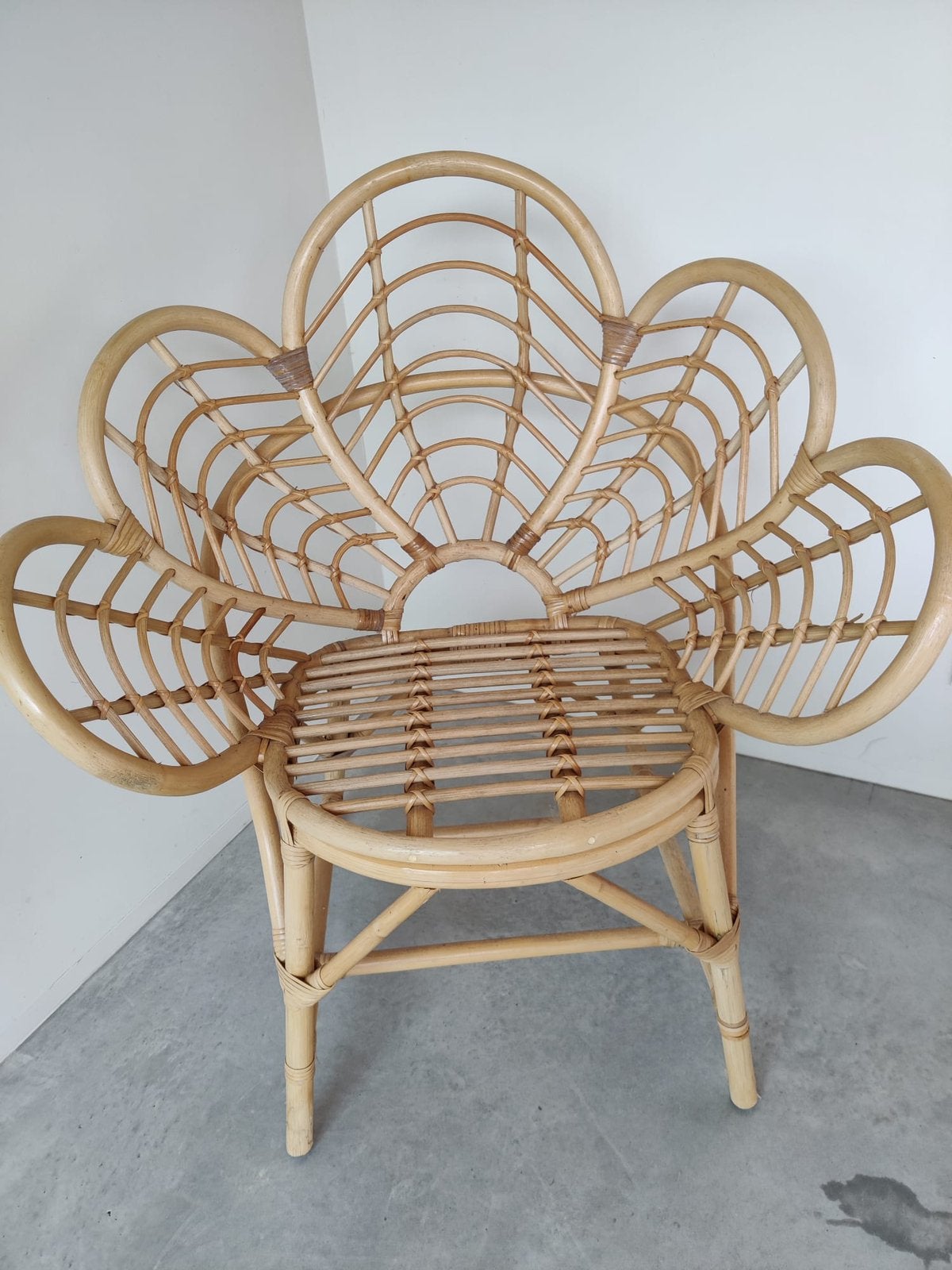 Rotan stoel, Ophalen, Zo goed als nieuw, Riet of Rotan, Eén