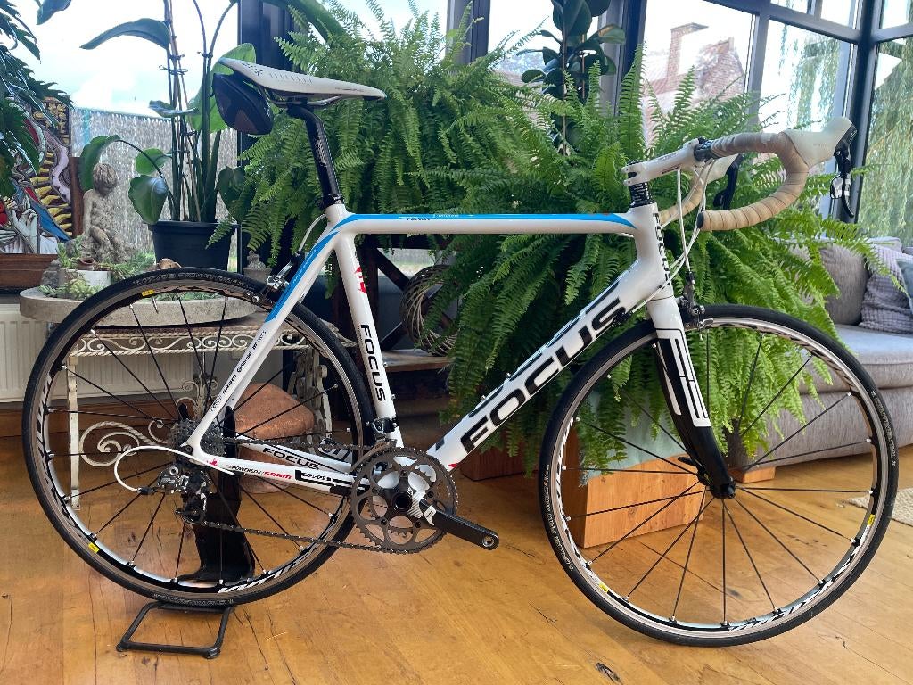 Carbon koersfiets FOCUS Team Milram Sram Mavic Ksyrium Elite, Ophalen, Zo goed als nieuw, Overige typen