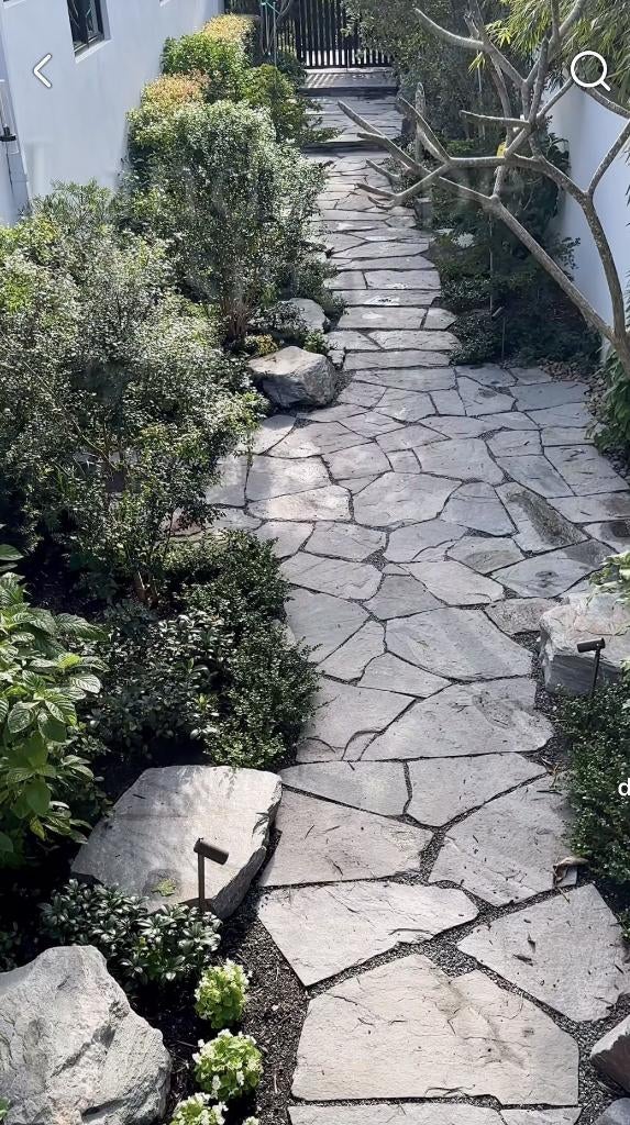 Flagstones Kavalas Grey Jumbo XXL  20-35mm  2-4pc M2, Ophalen, Keramiek, Nieuw, 10 m² of meer