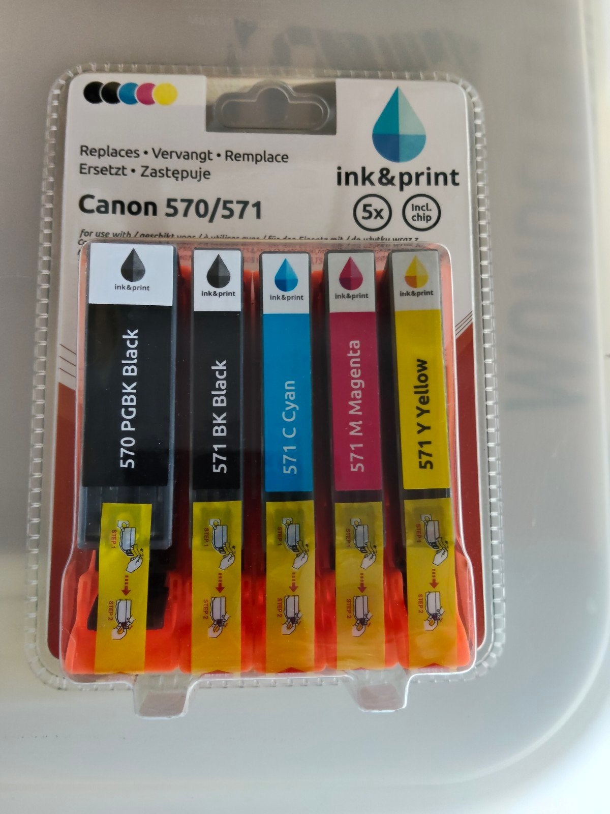Canon Inkt 570/571, Informatique & Logiciels, Enlèvement