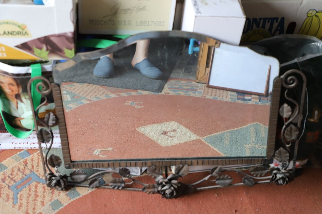 Miroirs Ancien, Antiquités & Art, Enlèvement, Rectangulaire, 100 à 150 cm, Moins de 100 cm