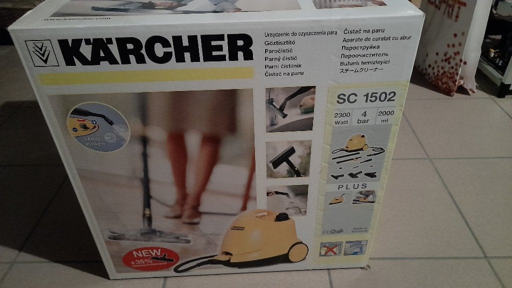 stoomreiniger, Ophalen, Zo goed als nieuw, Stoomreiniger