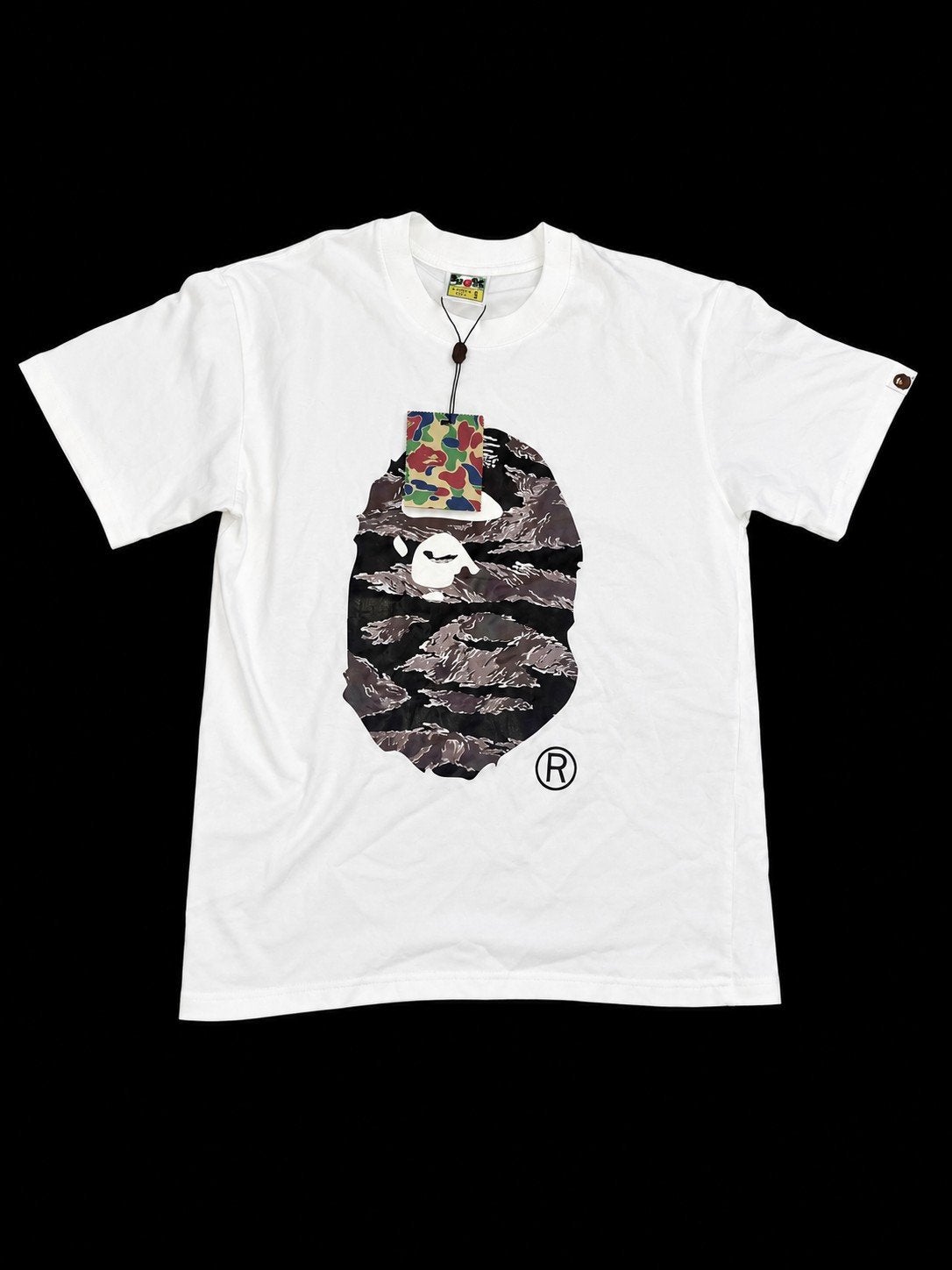 Echte Bathing ape T-shirt splinternieuw met label maat S, Kleding | Heren, T-shirts, Nieuw, Maat 46 (S) of kleiner, Wit, Ophalen of Verzenden