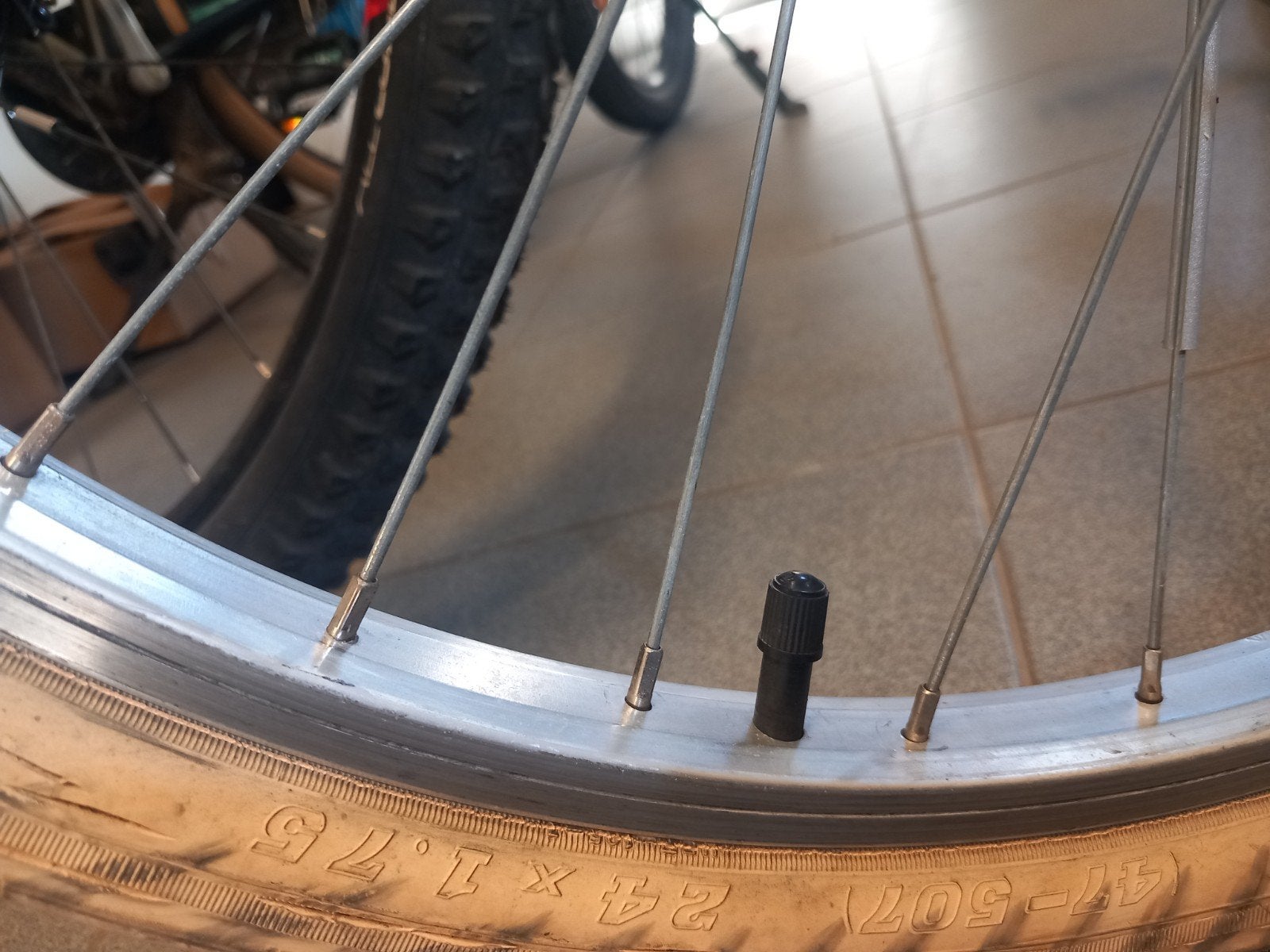 Meisjesfiets 24 inch, Ophalen