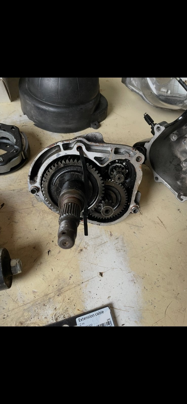Piaggio zip 2takt brom vertanding, Ophalen
