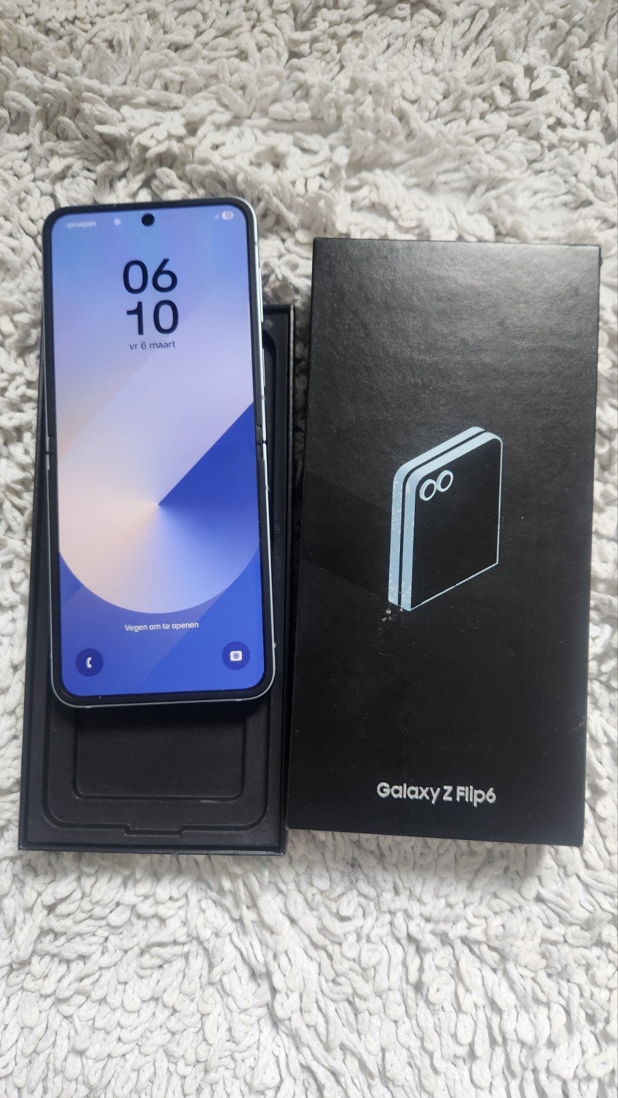 Te koop Samsung galaxy z Flip 6 256gb, Telecommunicatie, Mobiele telefoons | Samsung, Blauw, Touchscreen, Ophalen of Verzenden