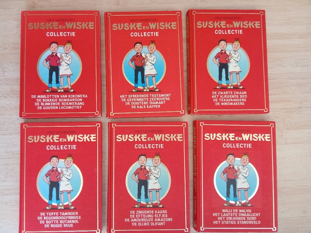 SUSKE EN WISKE (collectie) 24 stuks, Collections, Envoi, Bob et Bobette, Utilisé, Livre ou Jeu