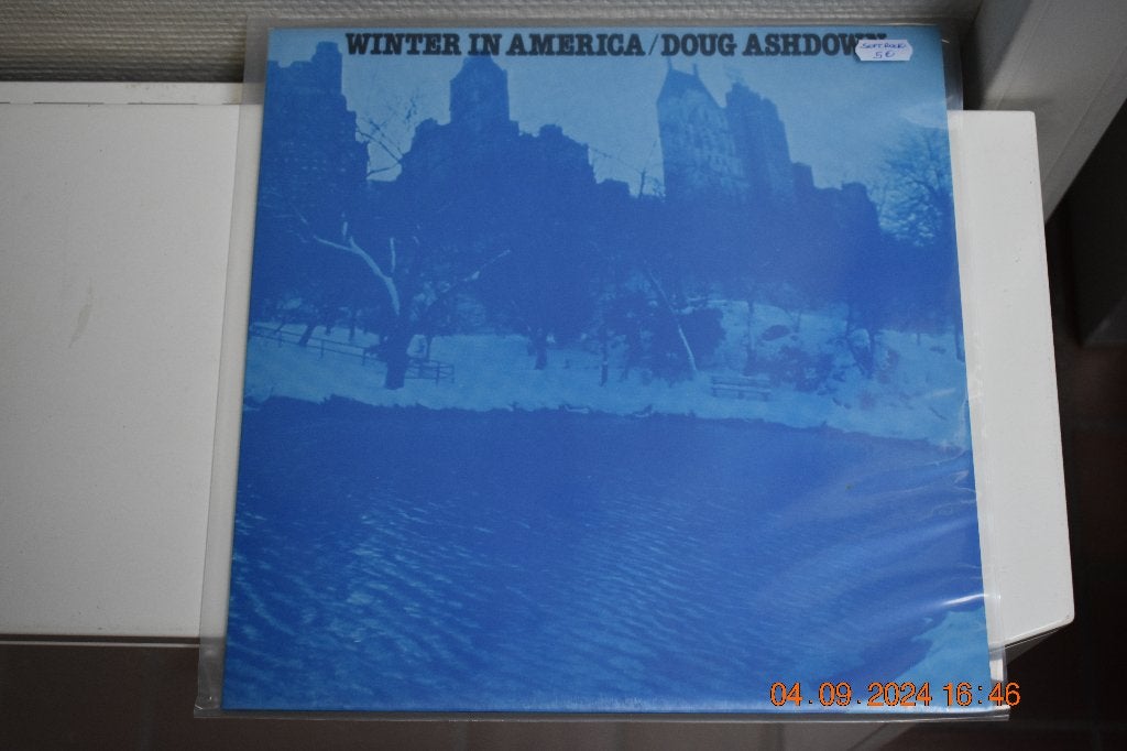 LP : Doug Ashdown - Winter in America  (Soft Rock), Housse de protection extérieure, Enlèvement ou Envoi, Utilisé, LP