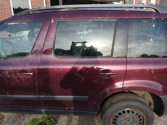 Portière 4portes arrière gauche d'un Skoda Yeti (LF3X), -, 3 mois de garantie, Utilisé, Skoda