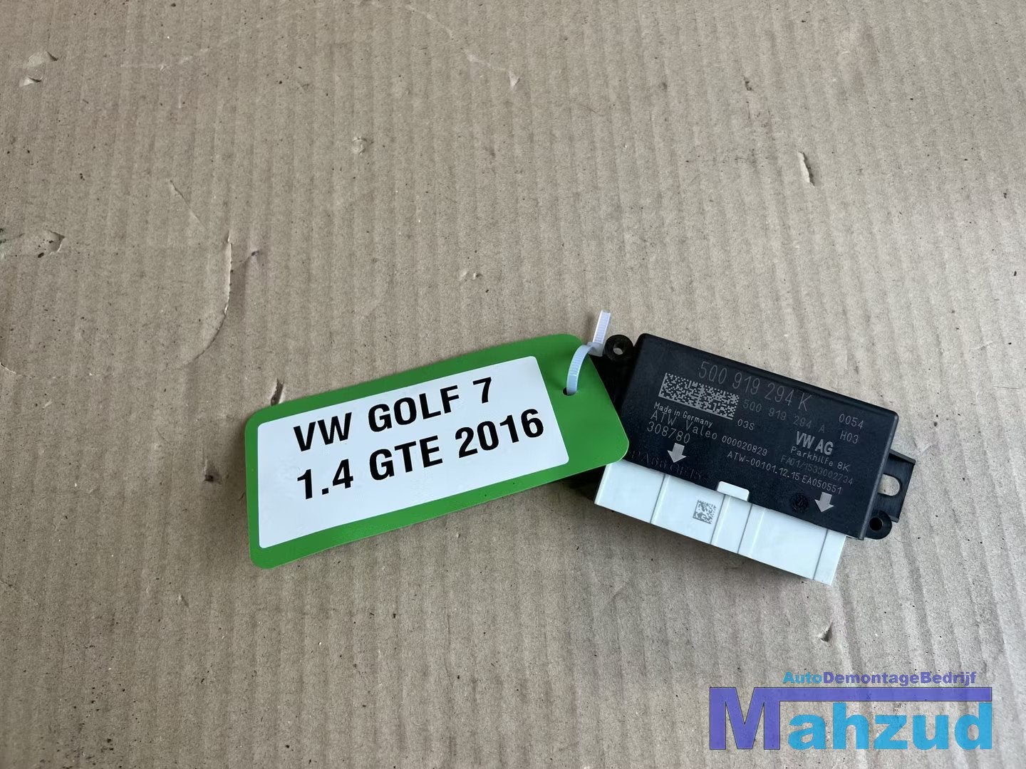 VW GOLF 7 Parkeersensor PDC Module 2012-2021, Volkswagen, Volkswagen AG, Vw@volkswagen.de, Utilisé