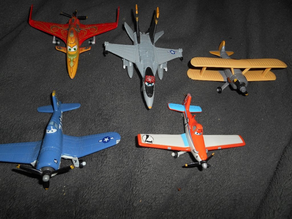 Planes lot de 5 avions, Verzamelen, Ophalen of Verzenden