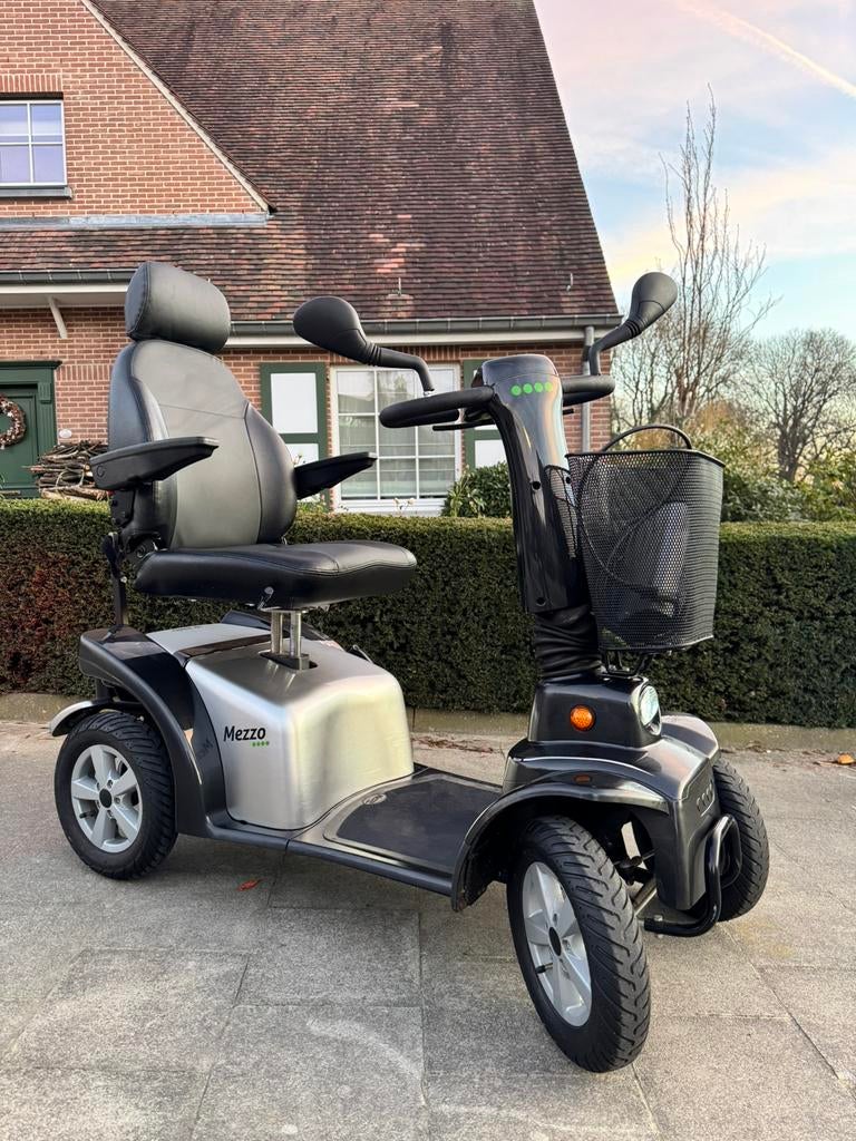 Life & Mobility Mezzo 4 Scootmobiel Elektrische Scooter, Ophalen of Verzenden, Inklapbaar, Zo goed als nieuw, Elektrische rolstoel