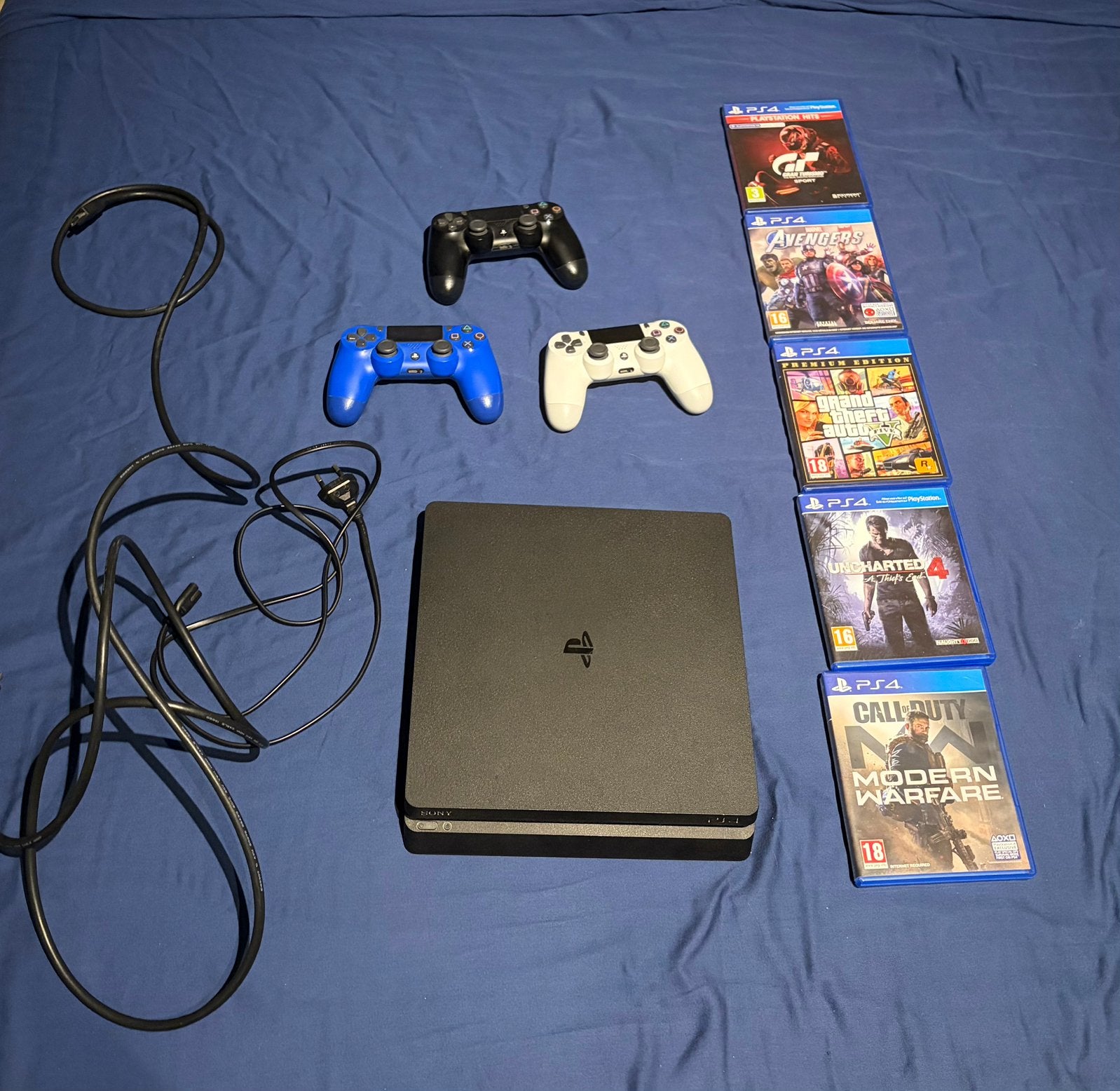 PlayStation 4, Consoles de jeu & Jeux vidéo, 500 GB, Comme neuf, Avec 3 manettes ou plus, Enlèvement