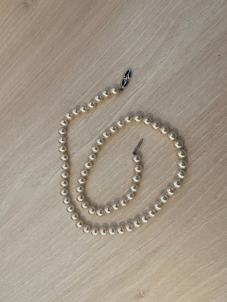 Collier de perles 50 cm, Enlèvement ou Envoi, Comme neuf
