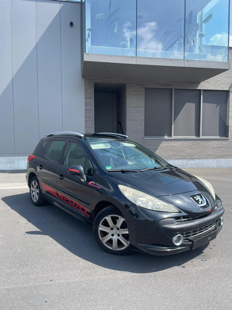 Peugeot 207 Sport Automaat | Mooie Staat | Deal!, Automaat, 4 deurs, Stof, Zwart