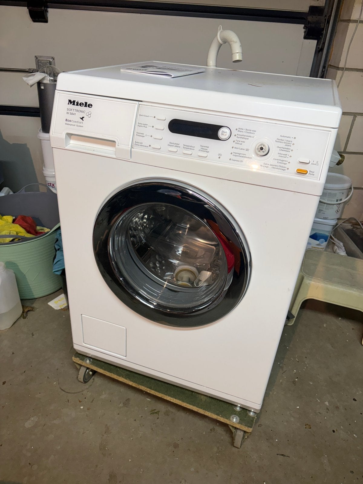 Lave linge miele (moteur ko), Electroménager, Lave-linge, 1200 à 1600 tours, 6 à 8 kg, Programme lavage à la main, Chargeur frontal