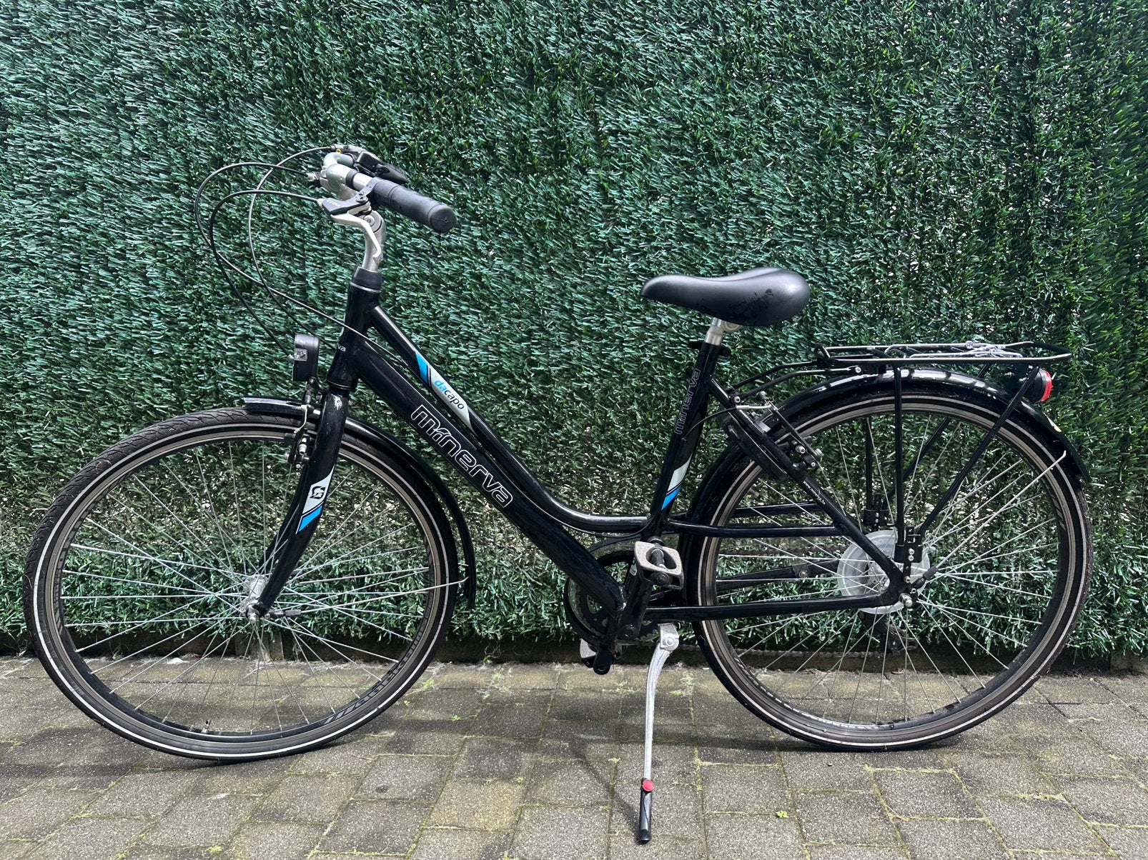 Damessfiets - Minerva, Vélos & Vélomoteurs, Autres marques, Vitesses, Frein sur jante, 53 à 56 cm