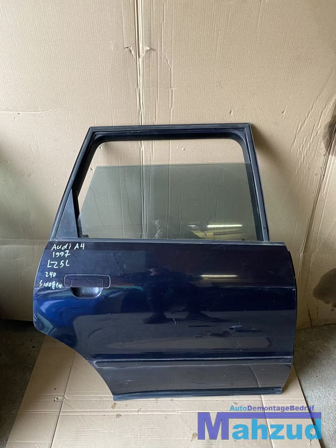 AUDI A4 B5 AVANT BLAUW LZ5L Rechts Achter deur portier 94-02, Gebruikt, Deur, AUDI AG, Audi