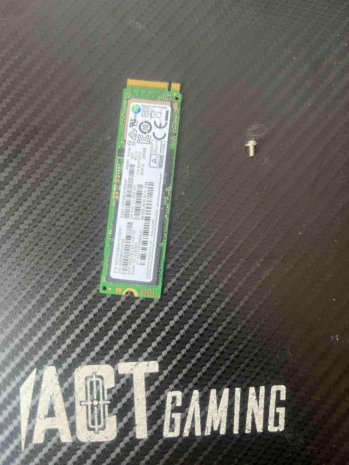 Ssd, Ophalen, Zo goed als nieuw, 256 GB