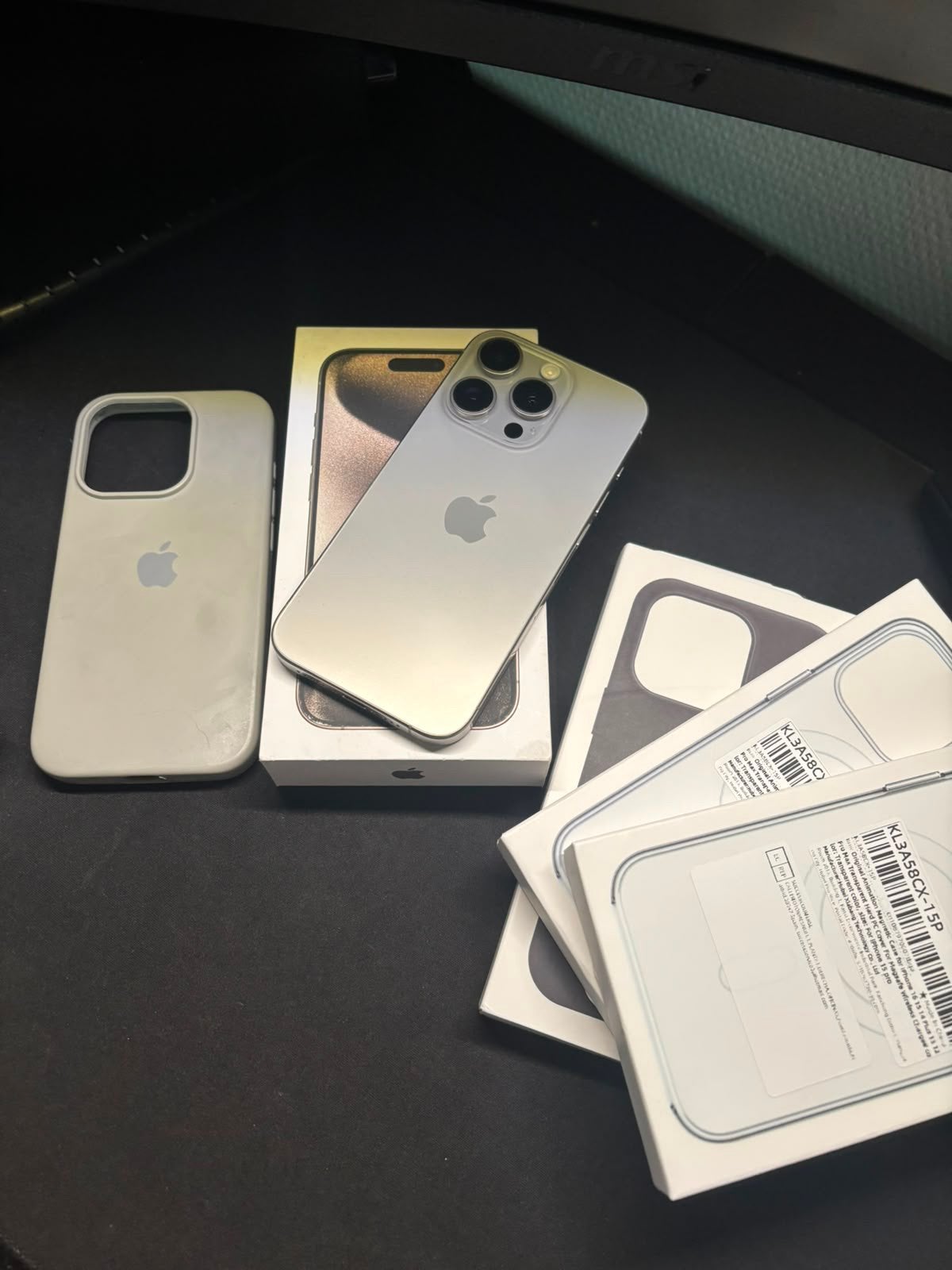 Iphone 15 Pro 128 GB, Telecommunicatie, Mobiele telefoons | Apple iPhone, Zo goed als nieuw, 128 GB, Zonder abonnement, iPhone 15 Pro