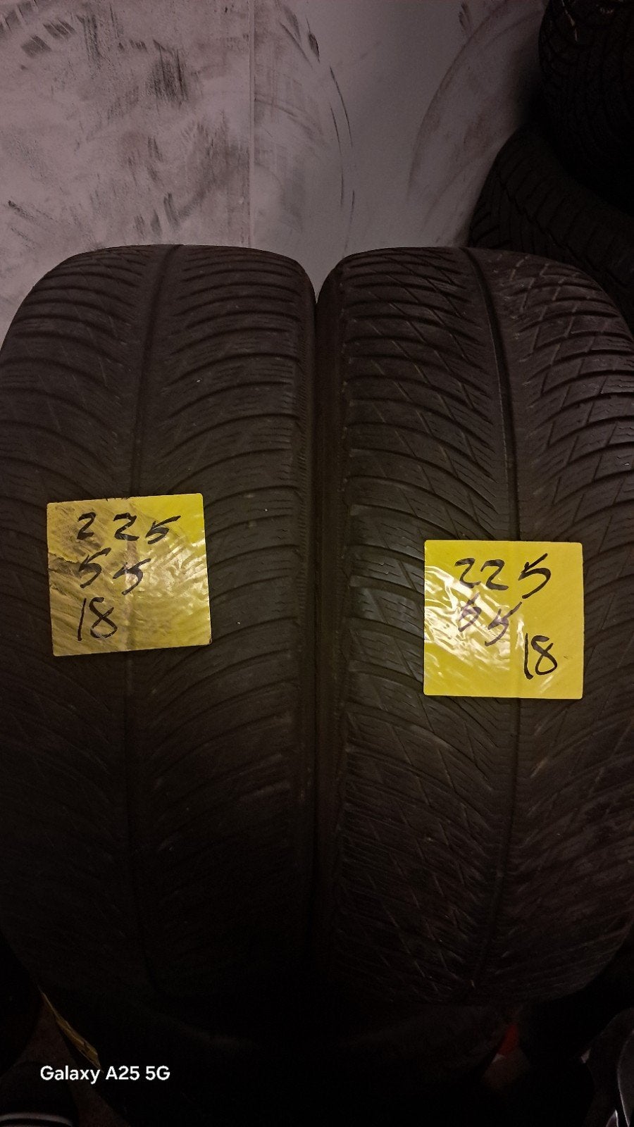 225/55/18 2255518 225/55R18 winter Michelin, Ophalen