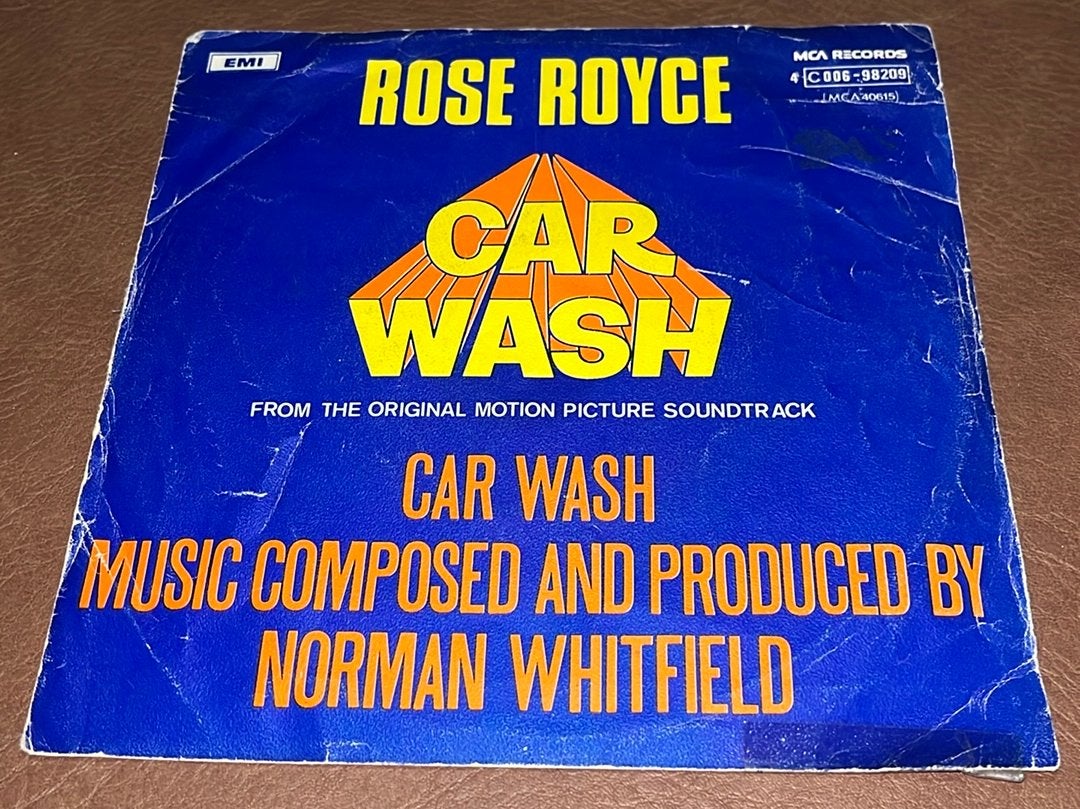 Rose Royce ‎– Car Wash - 7” vinyl single - BE, Cd's en Dvd's, Vinyl | Filmmuziek en Soundtracks, Ophalen of Verzenden, Gebruikt