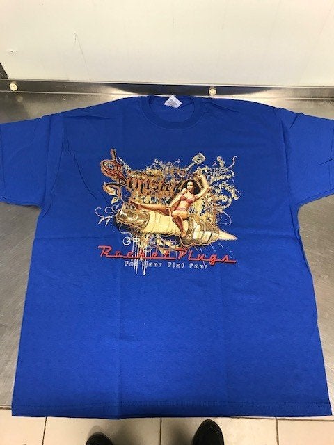 T-shirt  Rockabilly, Ophalen of Verzenden, Nieuw, Maat 56/58 (XL), Blauw