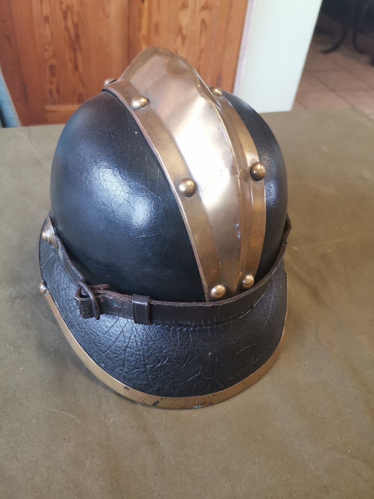 casque de pompiers d officiers allemand 1930, Vélos & Vélomoteurs, Enlèvement ou Envoi