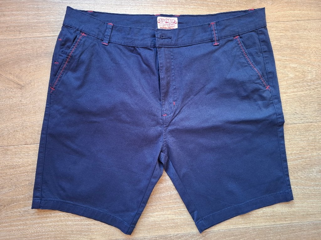 Short Chino Homme Stretch AussieBum Navy M, Vêtements | Hommes, Pantalons, Neuf, Enlèvement ou Envoi, Taille 48/50 (M), AUSSIEBUM