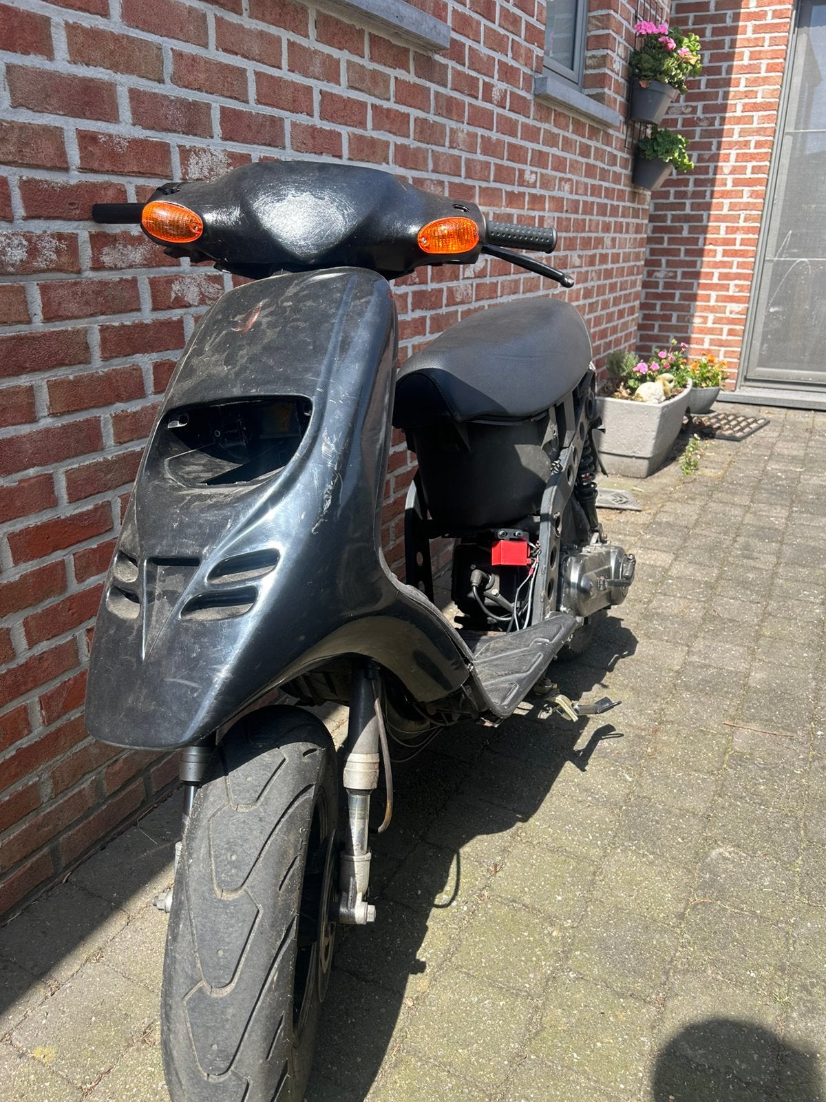 Gilera typhoon a klasse, Fietsen en Brommers, Scooters | Piaggio, Gebruikt, Overige modellen, Klasse A (25 km/u), Tweetakt, Ophalen